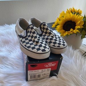 Vans classic Slip-On black and white checkerboard